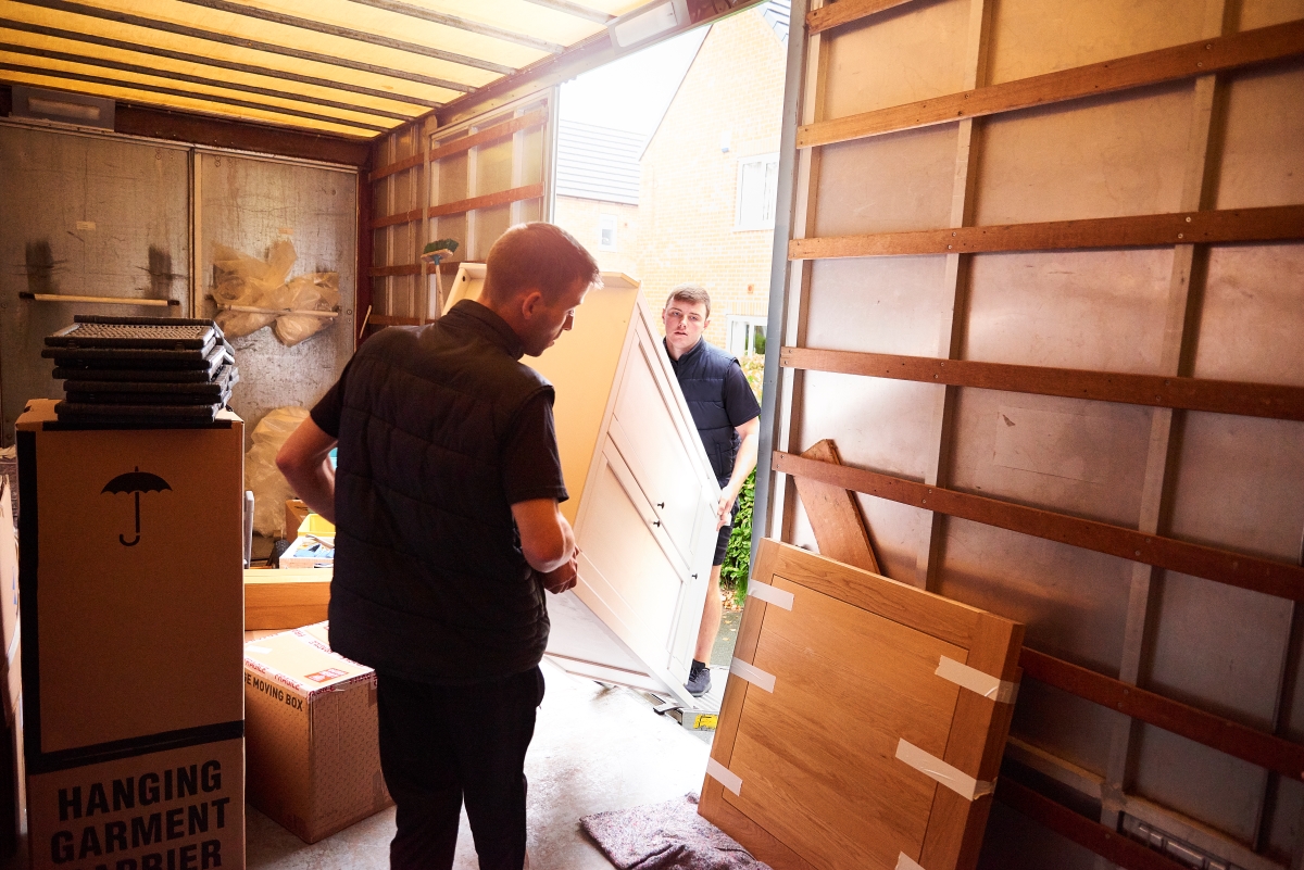 Commercial movers working for Priestley